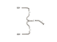 aFe Takeda 20-21 Kia Forte GT 1.6L (t) 3in to 2.5in SS Axle-Back Exhaust System w/ Polished Tips