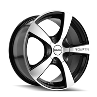 Touren 3190 TR9 17x7 / 5x100/114.3 BP / 42mm Offset / 72.62mm Hub Gloss Black Machined Wheel