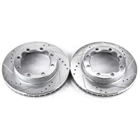 PowerStop Power Stop 94-99 Chevrolet K1500 Suburban Front Evolution Drilled & Slotted Rotors - Pair
