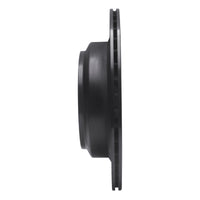 R1 Concepts R1 05-12 Acura RL Rear Right Drilled & Slotted Black Brake Rotor