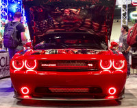 ORACLE Lighting Oracle Dodge Challenger 08-14 LED Waterproof Fog Halo Kit - White