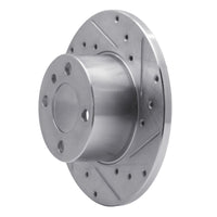 R1 Concepts R1 77-83 BMW 320I (USA/Canada) Front Right Drilled & Slotted Silver Brake Rotor