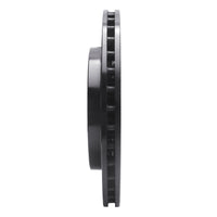 R1 Concepts R1 05-11 Cadillac CTS Rear Right Drilled & Slotted Black Brake Rotor