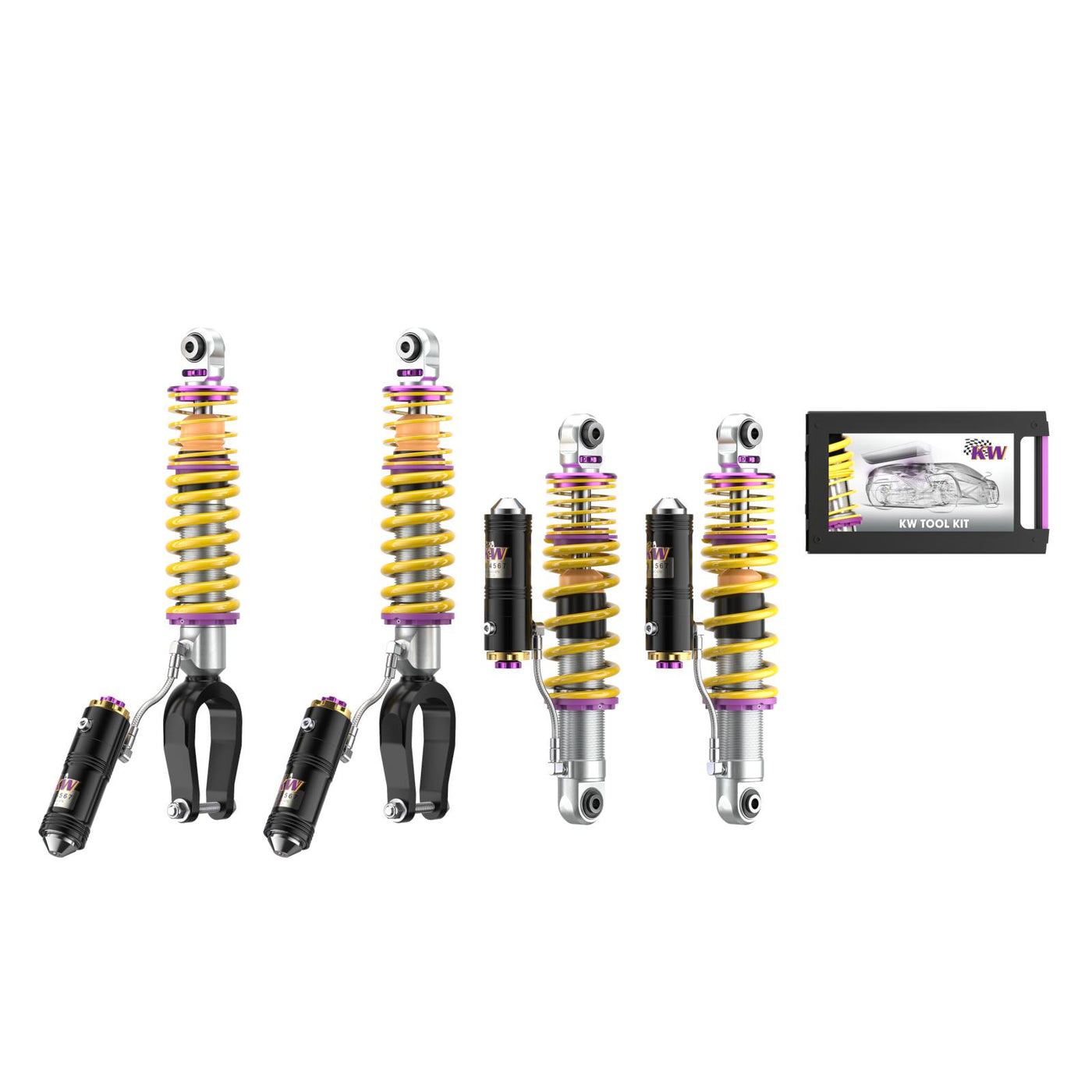 KW 3A7100AN Variant 4 Coilover Kit