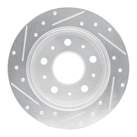 R1 Concepts R1 14-21 Ram Promaster 2500 Rear Right Drilled & Slotted Silver Brake Rotor