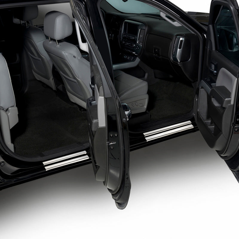 Putco 2020 Chevy Silverado LD/HD / GMC Sierra LD/HD - Crew Cab (4pc) Stainless Steel Door Sills