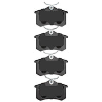 R1 Concepts R1 85-24 Audi A6 (USA/Canada) Rear R1 Ceramic Brake Pads
