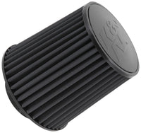 K&N Engineering K&N Universal Rubber Filter-Round Tapered 4in Flange ID x 8in Base OD x 6.625in Top OD x 8in H