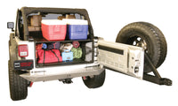 Tuffy Products Tuffy Jk Unlimited Tailgate Enclosure- Black For 2011+
