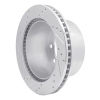 R1 Concepts R1 00-02 Dodge Ram 4000 (Mexico) Rear Right Drilled & Slotted Silver Brake Rotor