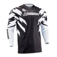 Answer 26 LE Syncron Rizz Vented Jersey Black/White/Cyan - Large
