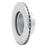 R1 Concepts R1 76-77 BMW 320I (USA/Canada) Front Left Drilled & Slotted Silver Brake Rotor