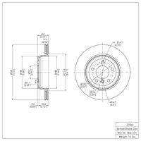 DFC 04-10 BMW 525I (USA/Canada) Rear Brake Rotor