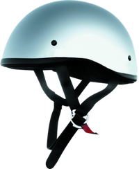 Bikers Choice Skid Lids Original Helmet Chrome - Small