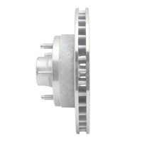 R1 Concepts R1 73-73 Ford Galaxie 500 Front Right Drilled & Slotted Silver Brake Rotor