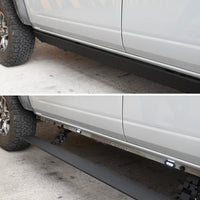 Go Rhino RealTruck 07-13 Chevrolet Silverado 1500 EC 4dr VoltStep Electric Running Board Kit - Tex. Blk
