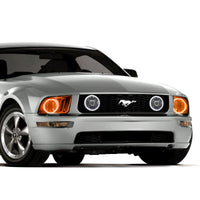 ORACLE Lighting Oracle Ford Mustang 05-09 Halo Kit - ColorSHIFT w/ BC1 Controller