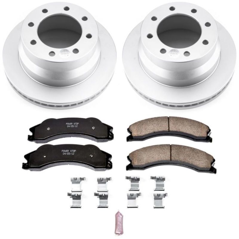 PowerStop Power Stop 09-19 GMC Savana 4500 Rear Z17 Coated Brake Kit