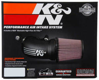 K&N Engineering K&N 17-18 Harley-Davidson Touring Models Performance Air Intake System Silver