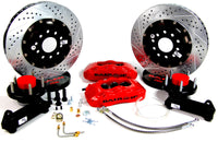 Baer Brakes 64-72 Buick Skylark STD Studs 14in Pro+ Front SDZ Brake Kit - Fire Red