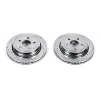 PowerStop Power Stop 11-19 Dodge Durango Rear Evolution Drilled & Slotted Rotors - Pair