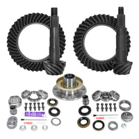 Yukon Gear & Axle Yukon Gear Ring & Pinion Gear Kit Front & Rear for Toyota 8/7.5R Diff (w/Factory Locker) 4.56 Ratio