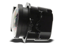 Raxiom 18-23 Jeep Wrangler JL Axial Series 9-In Angel Eye LED Headlights- Black Housing (Clear Lens)