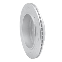 R1 Concepts R1 10-11 Ford Ranger (USA/Canada) Rear Right Drilled & Slotted Silver Brake Rotor