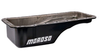 Moroso Ford 352-428 FE Stock (w/Front Sump) Wet Sump 5qt 5in Steel Oil Pan