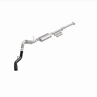 MagnaFlow 11-19 GM 2500/3500 6.0L 4in Single Passenger Side Rear Exit Cat-Back Exhaust w/Black Tips