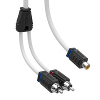 DS18 Marine Grade Tinned Copper OFC RCA Wires 1 Female to 2 Male Splitter