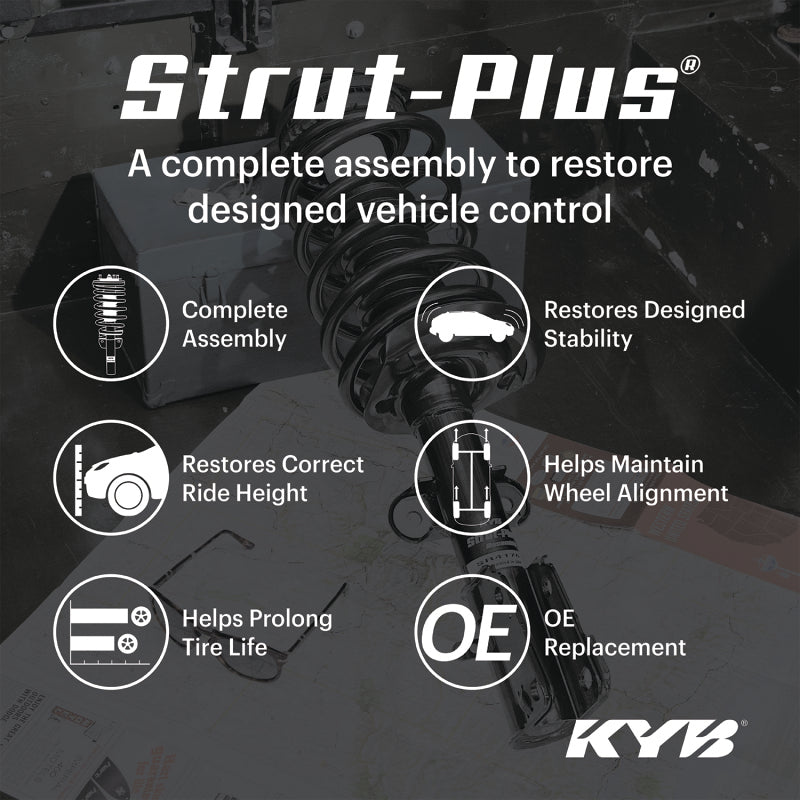 KYB Shocks & Struts Strut Plus Front Right FORD Focus 2011-2008