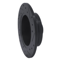 R1 Concepts R1 81-85 Mazda RX-7 Rear Left Drilled & Slotted Black Brake Rotor