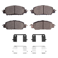 R1 Concepts R1 16-17 Honda Accord Coupe Front Optimum OE Pads & Hardware Kit