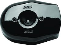 S&S Cycle 08-16 Touring/16-17 Softail Models Stealth Air Cleaner Kit w/ Black Tribute Cover
