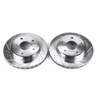 PowerStop Power Stop 05-11 Dodge Dakota Front Evolution Drilled & Slotted Rotors - Pair