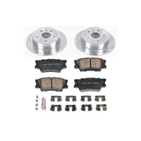 PowerStop Power Stop 13-18 Lexus ES300h Rear Z23 Evolution Sport Brake Kit