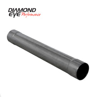 Diamond Eye Performance Diamond Eye Muffler Replacement Pipe 4in 30in LENGTH SS MR400-SS