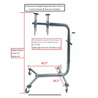 Bestop LIFTnGO - Jeep Wrangler & Ford Bronco 4-Door Hardtop Removal Tool and Storage Device