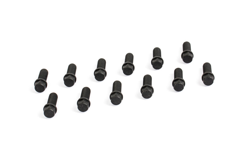 Cometic Gasket Cometic Header Bolts 3/8 - 16 x 1in Grade 5 Black Oxide Finish With Compact Hex Head