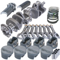 Eagle Chevy 350 IMCA 3.480in Crank 5.700in I-Beam Rods -5cc 4.000in Pistons Rotating Assembly