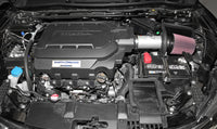 K&N Engineering K&N 13-14 Honda Accord 3.5L V6 69 Series Typhoon Air Intake System - Silver Cold Air Intake Kit