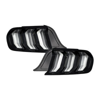 Form Lighting 2015-2023 Ford Mustang LED Tail Lights Smoke (Pair)