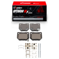 R1 Concepts R1 2006-2007 Subaru Impreza Rear R1 Optimum OE Pads & Hardware Kit