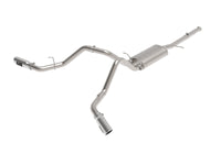 aFe Apollo GT Cat-Back Exhaust GM Trucks 09-18 V6-4.3L/V8-4.8/5.3L-Dual Rear-Side Exit Polish Tips