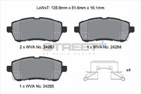 PAGID Racing T8241SP2001 STREET+ Brake Pads
