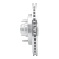 R1 Concepts R1 97-99 Ford F-150 RWD Front Right Drilled & Slotted Silver Brake Rotor