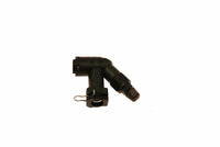 McLeod Racing McLeod Fitting Elbow Connector W/Bleed Screw For Wire Clip Male Plug In Fittings