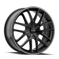 Touren 3260 TR60 17x7.5 / 5x112/120 BP / 42mm Offset / 72.62mm Hub Matte Black Machined Wheel