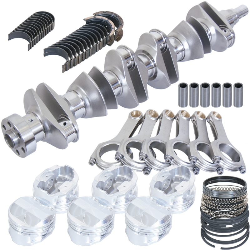 Eagle Nissan RB26 3.059in Billet Crank 4.783in H-Beam 26cc Dome 86.5mm Pistons Rotating Assembly